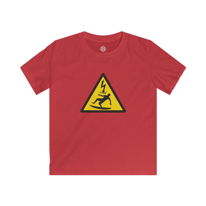 Electric Surfer Kids - Soft Style U.S. Cotton T-Shirt