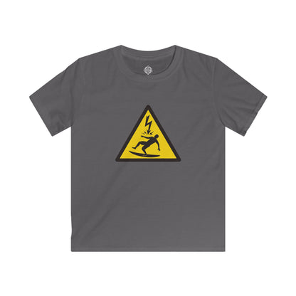 Electric Surfer Kids - Soft Style U.S. Cotton T-Shirt