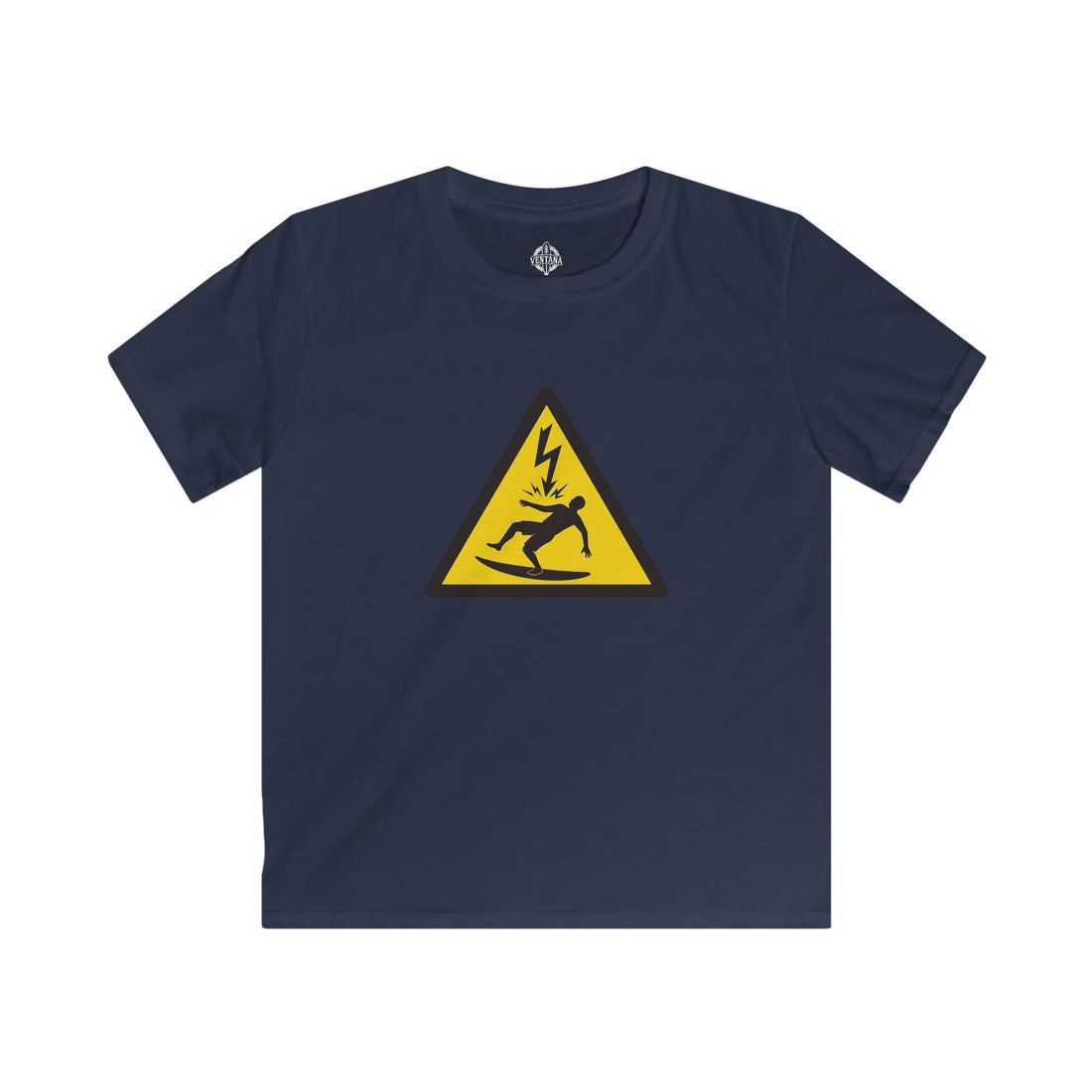 Electric Surfer Kids - Soft Style U.S. Cotton T-Shirt