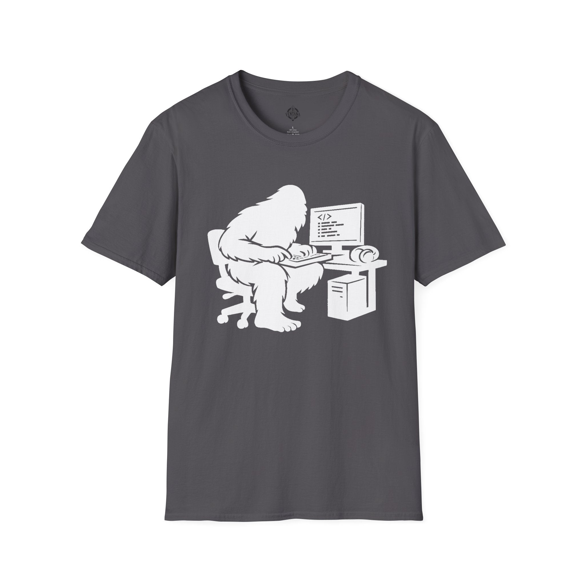 Ventana Codesquatch Unisex - U.S. Cotton T-Shirt