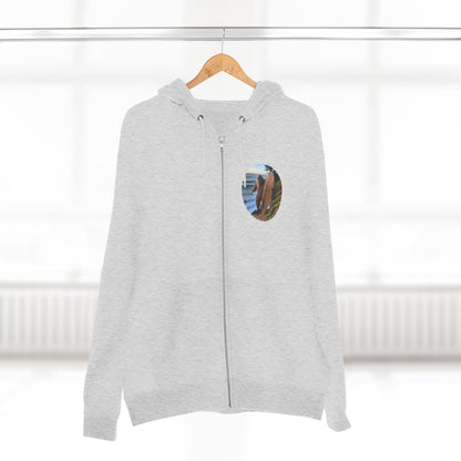 Ventana Real Surfsquatch Unisex - Zip Cotton Blend Fleece Hoodie