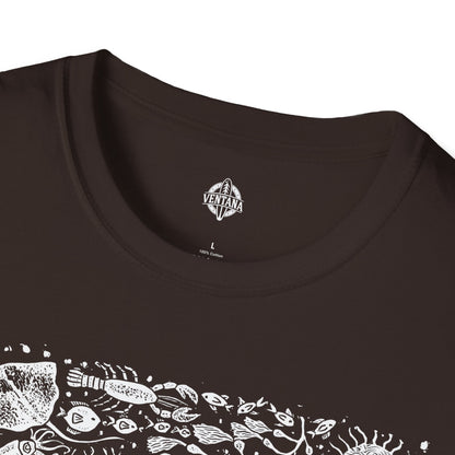 Ventana Marine Life by Lili Arnold Unisex - Soft Style U.S. Cotton T-Shirt