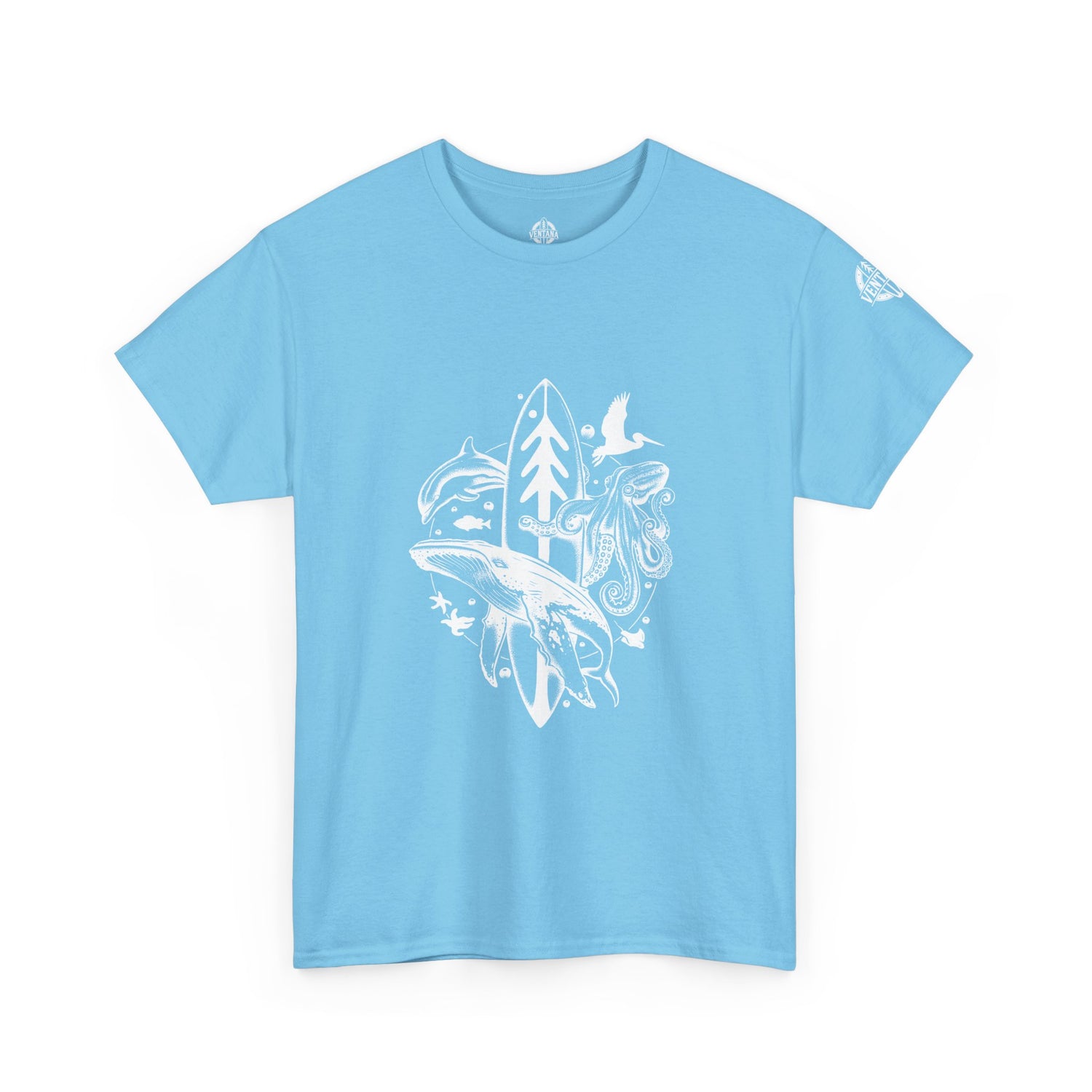 Ventana Monterey Bay by Thiago Bianchini - U.S. Cotton T-Shirt