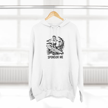 Sponsor Me Unisex - Pull-Over Cotton Blend Fleece Hoodie