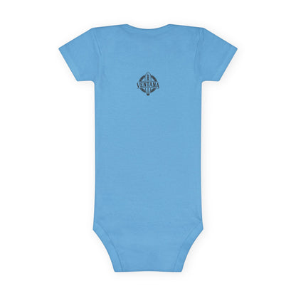Leash Wranglers Surf Team - Baby Short Sleeve 100% Cotton Onesie