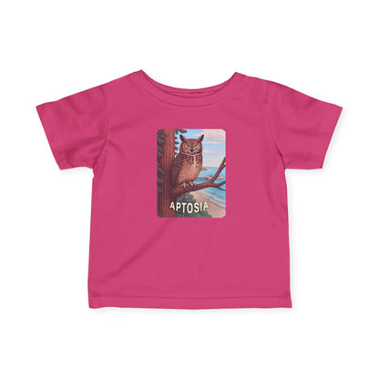 Aptos California Aptosia Owl - Infant 100% Cotton T-Shirt