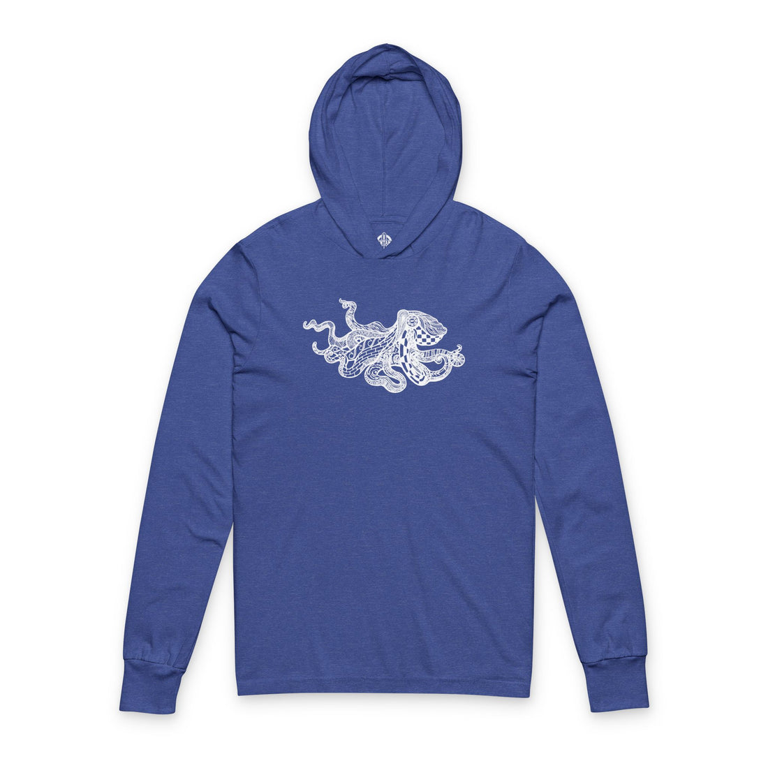 Ventangle Octopus cotton hooded long sleeve t-shirt image 6