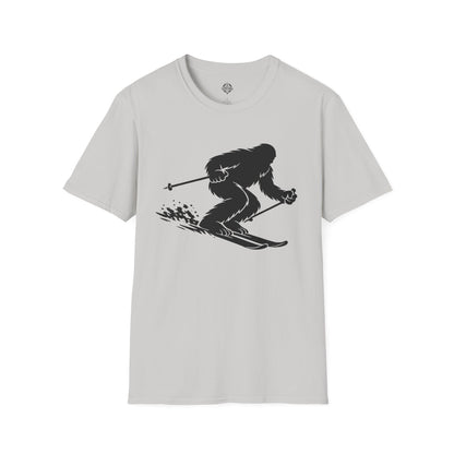 Ventana Shreddy Yeti Ski Unisex - U.S. Cotton T-Shirt