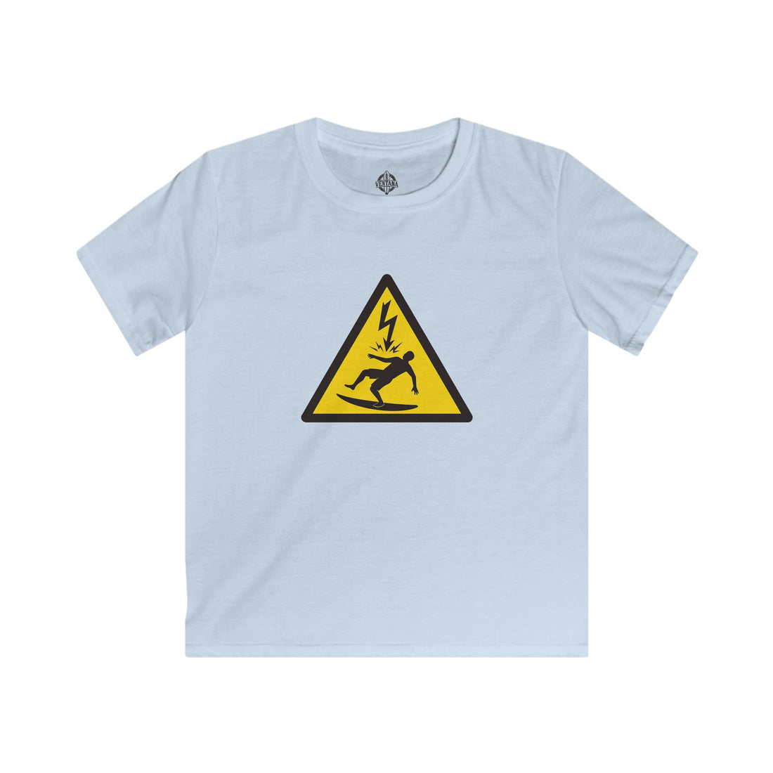 Electric Surfer Kids - Soft Style U.S. Cotton T-Shirt
