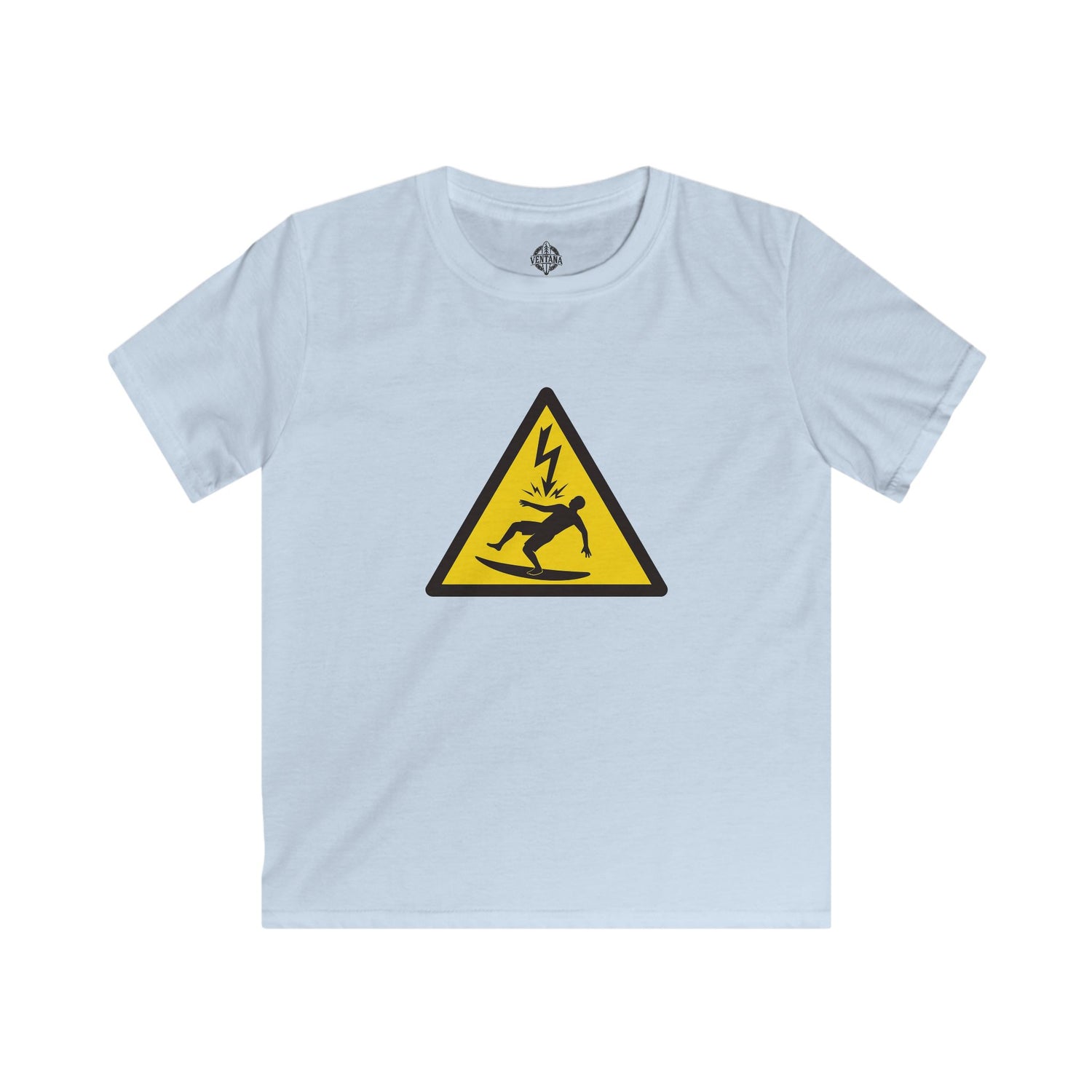 Electric Surfer Kids - Soft Style U.S. Cotton T-Shirt