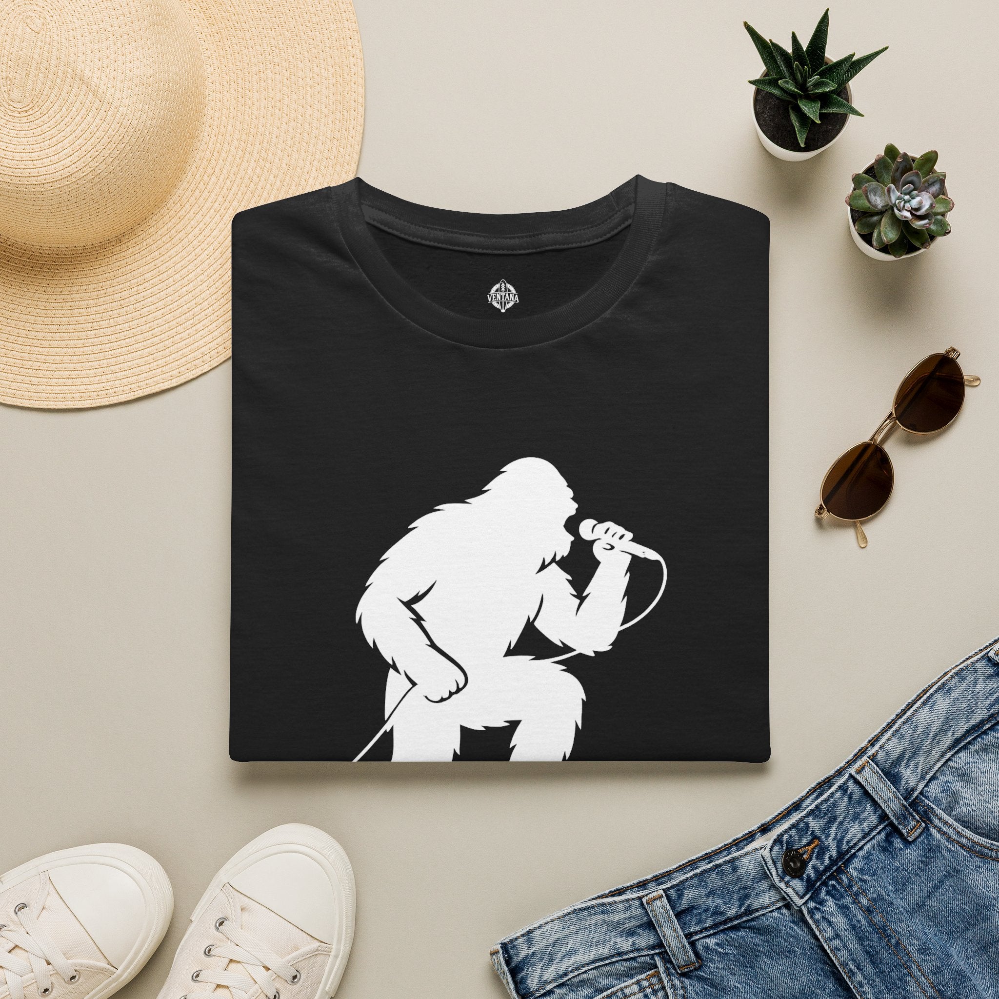 Ventana Ampedsquatch Unisex - U.S. Cotton T-Shirt