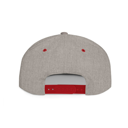 Ventana Three Board Embroidered Flat Bill Snapback Hat