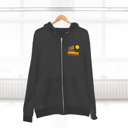 Ventana Circa 78 Unisex - Zip Cotton Blend Fleece Hoodie