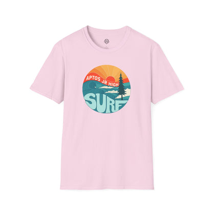 Aptos Junior High Surf Team Sunset Unisex - U.S. Cotton T-Shirt