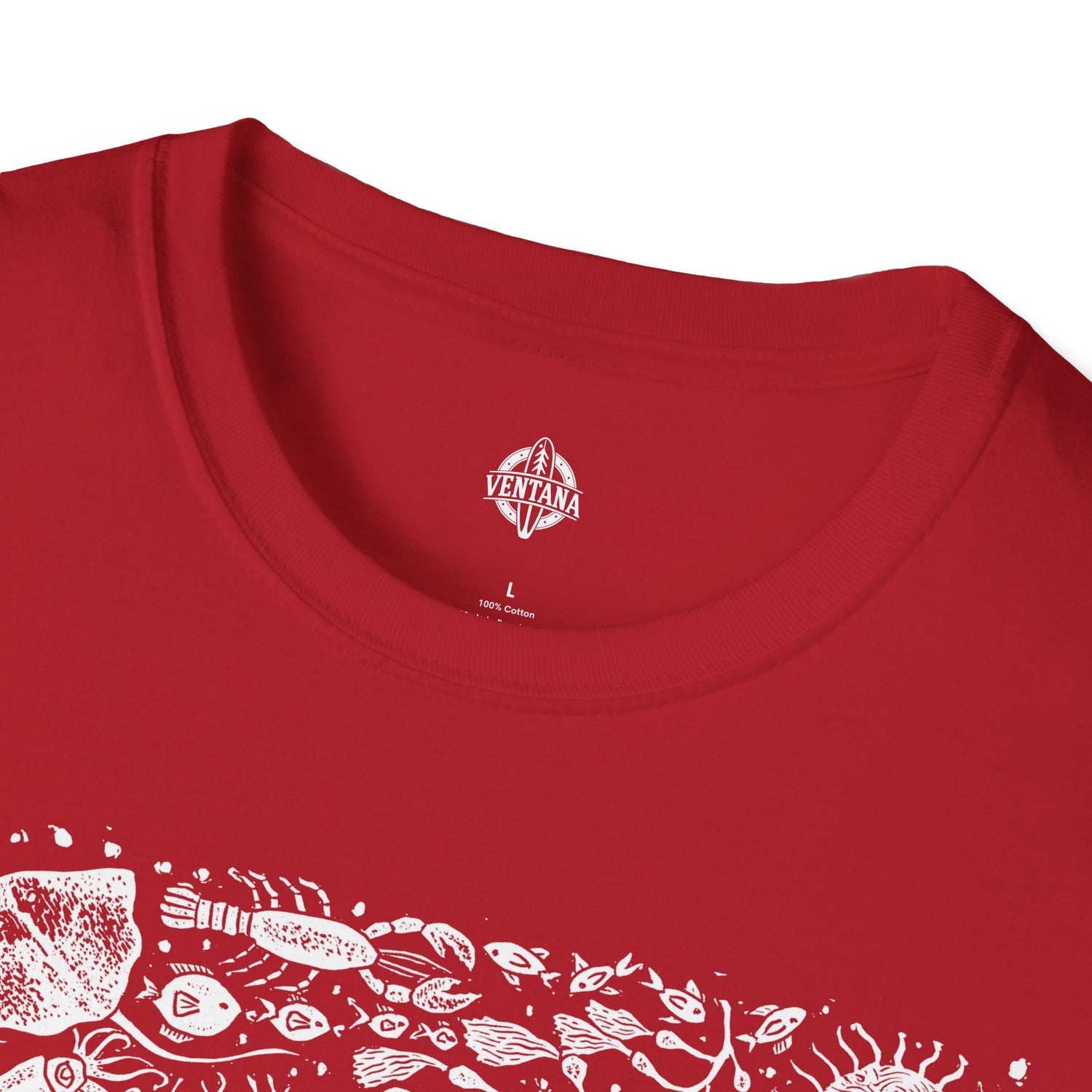 Ventana Marine Life by Lili Arnold Unisex - Soft Style U.S. Cotton T-Shirt