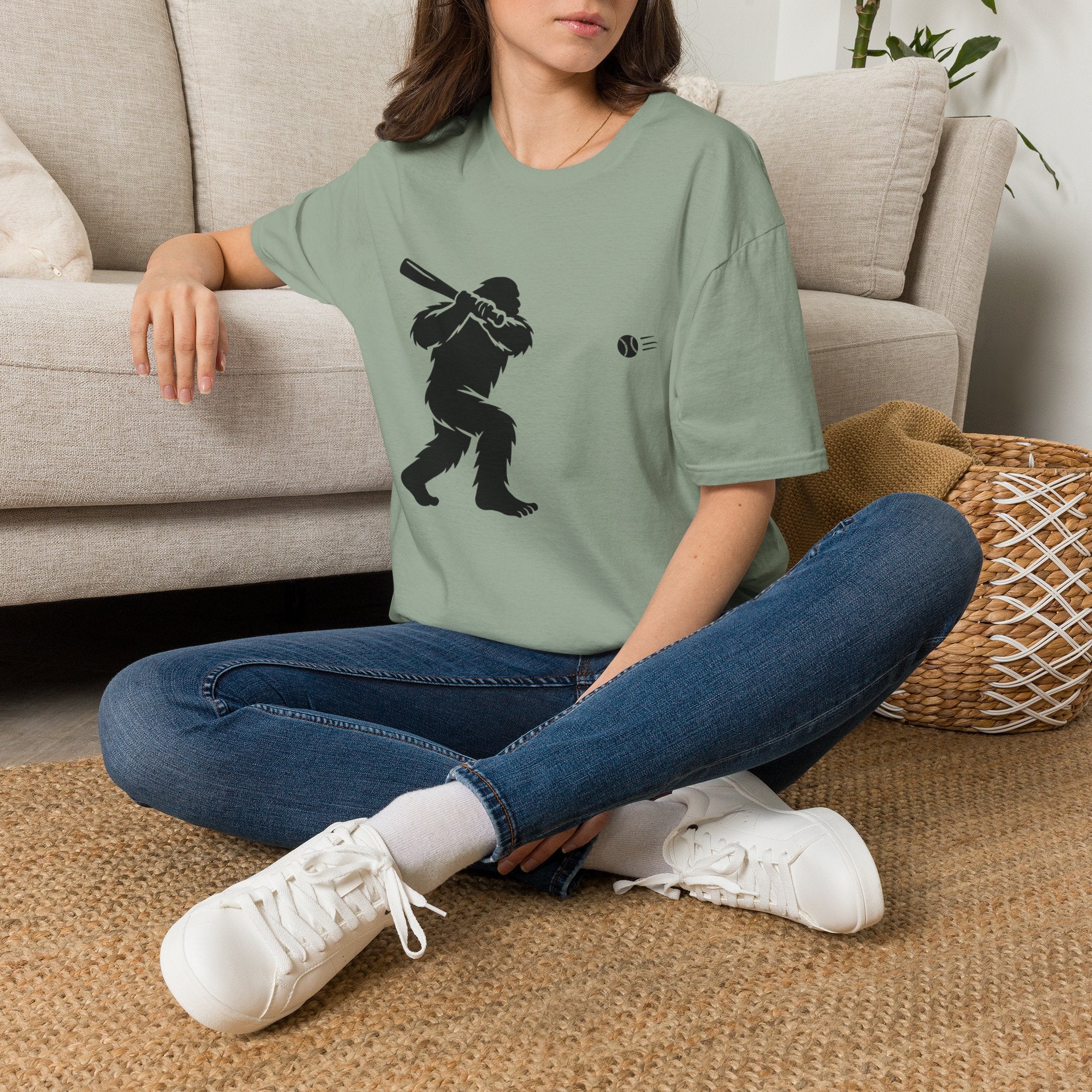 Ventana Sluggersquatch Unisex - U.S. Cotton T-Shirt