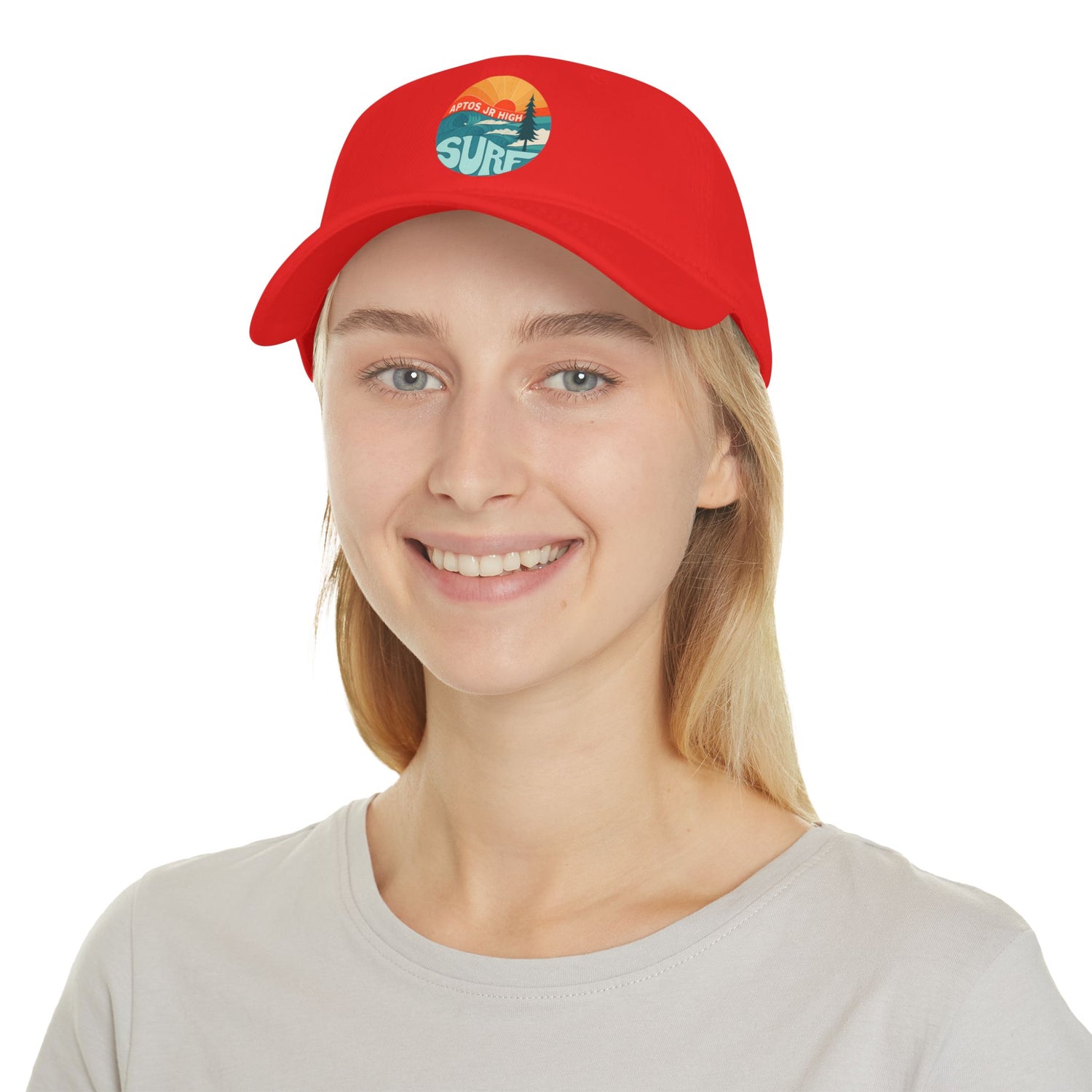 Aptos Junior High Surf Team Sunset - 100% Cotton Baseball Cap