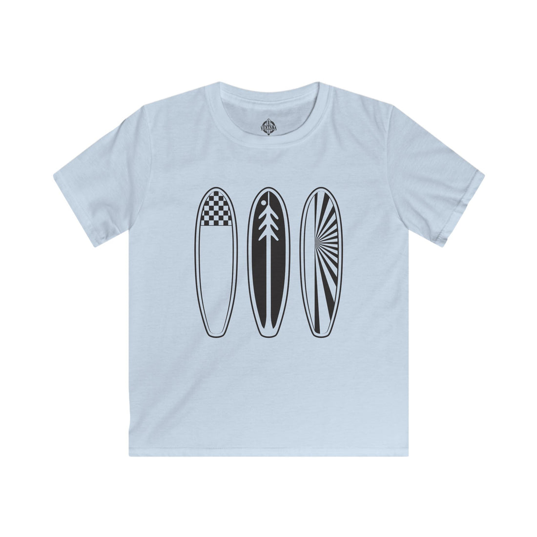 Ventana Three Board Kids - Soft Style U.S. Cotton T-Shirt