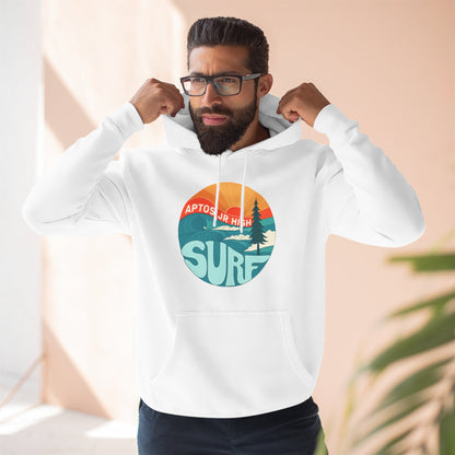 Aptos Junior High Surf Team Sunset Unisex - Pull-Over Cotton Blend Fleece Hoodie