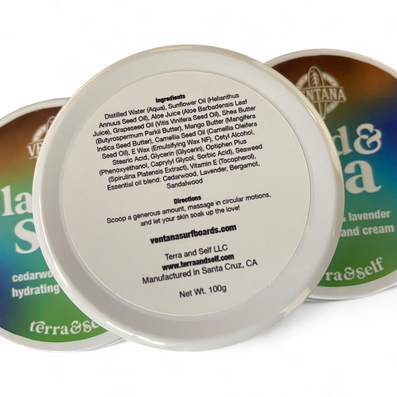 Ventana Land &amp; Sea Hydrating Hand Cream by Terra &amp; Self