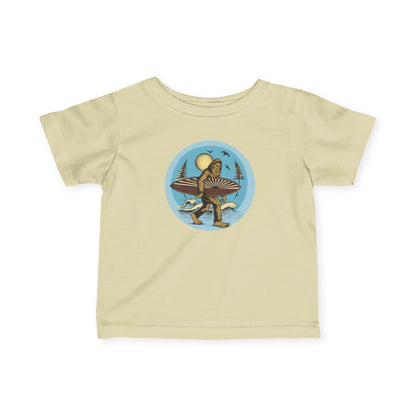 Ventana Surfsquatch by Thiago Bianchini - Infant 100% Cotton T-Shirt