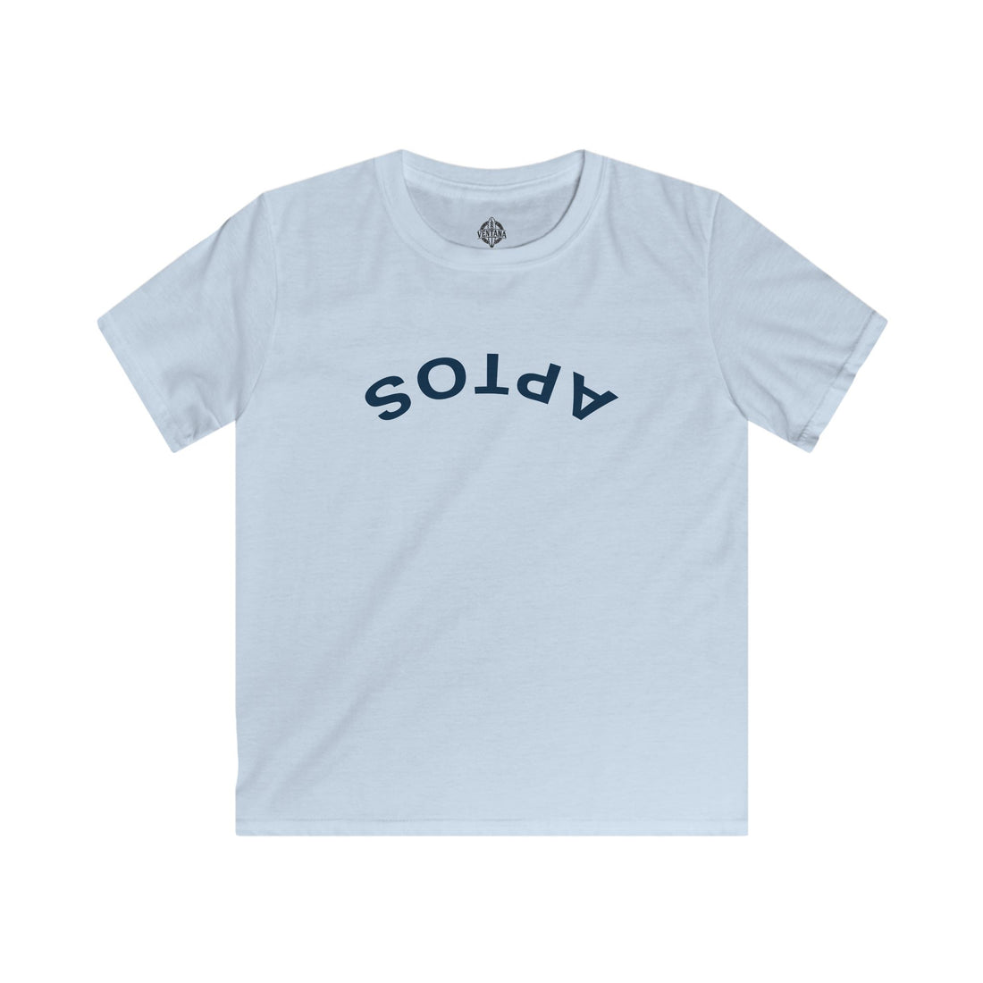 Aptos California Upside Down Kids - Soft Style U.S. Cotton T-Shirt