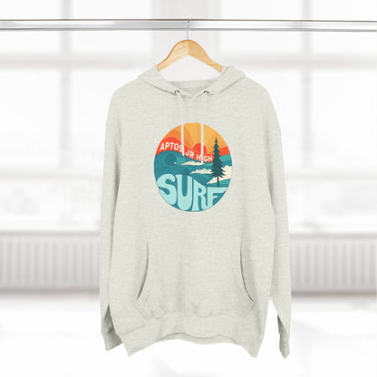 Aptos Junior High Surf Team Sunset Unisex - Pull-Over Cotton Blend Fleece Hoodie