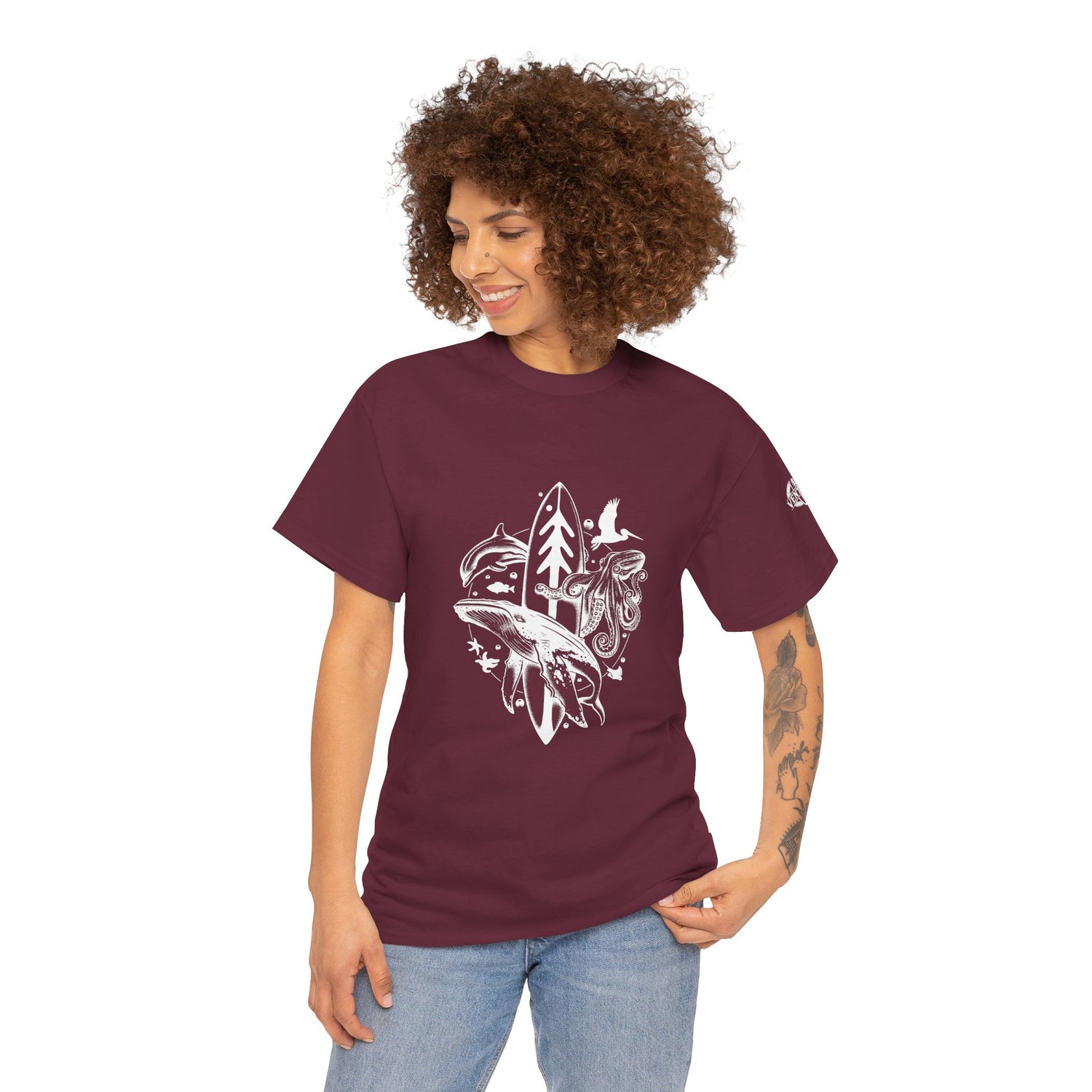 Ventana Monterey Bay by Thiago Bianchini - U.S. Cotton T-Shirt