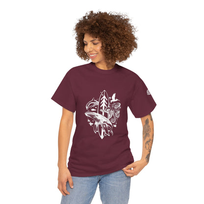 Ventana Monterey Bay by Thiago Bianchini - U.S. Cotton T-Shirt