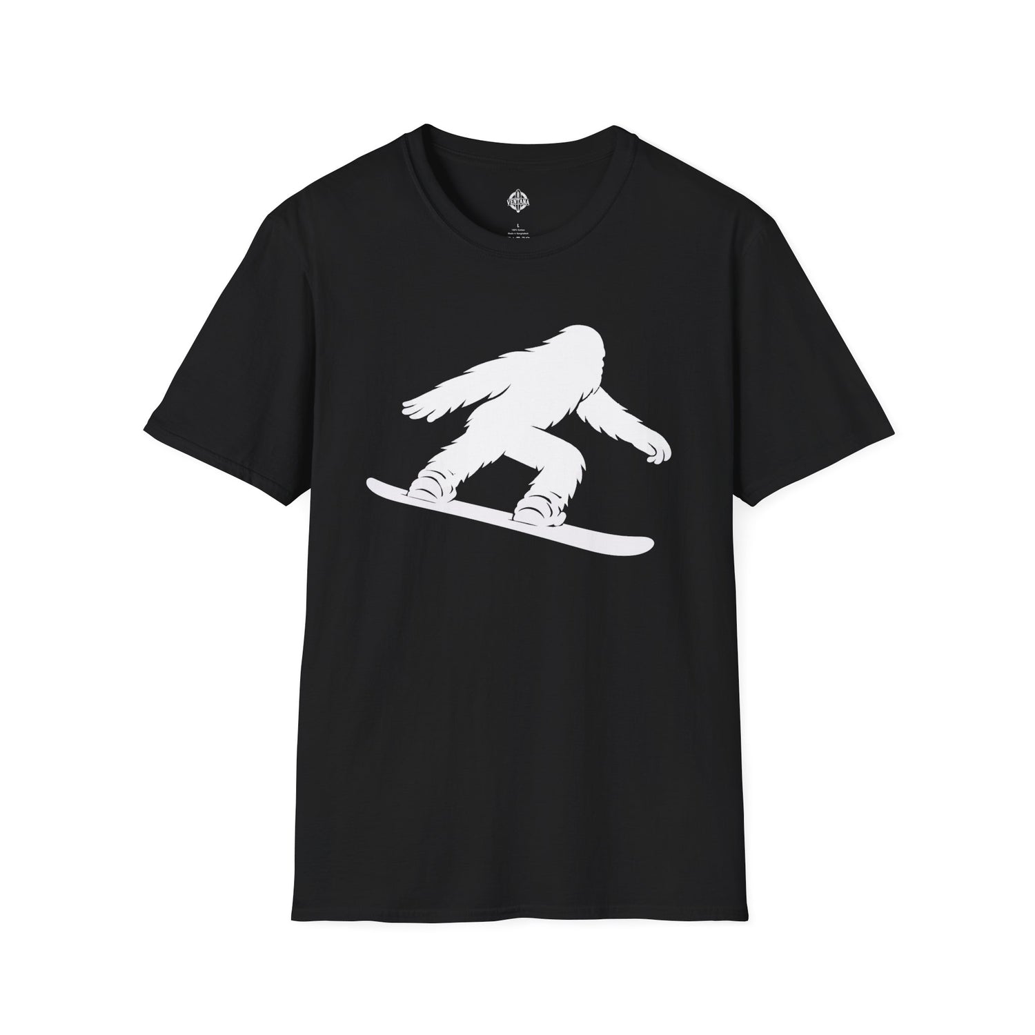 Ventana Shreddy Yeti Snowboard Unisex - U.S. Cotton T-Shirt