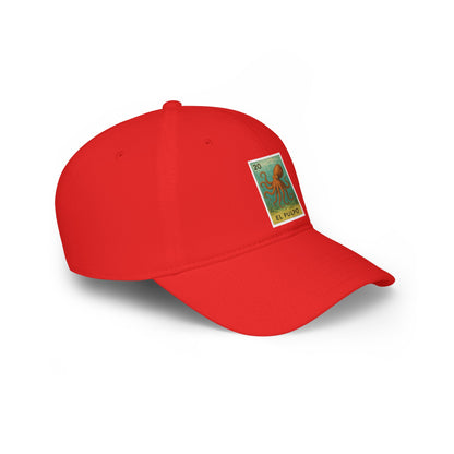 Octopus Lotería Unisex - 100% Cotton Baseball Cap (El Pulpo)