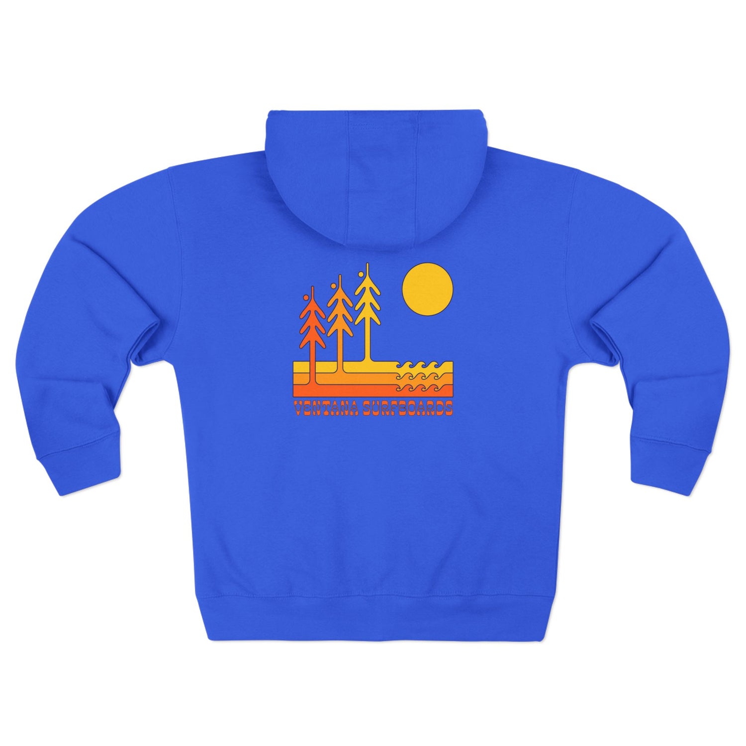 Ventana Circa 78 Unisex - Zip Cotton Blend Fleece Hoodie