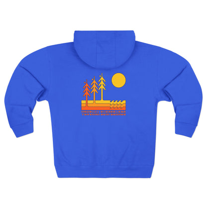 Ventana Circa 78 Unisex - Zip Cotton Blend Fleece Hoodie