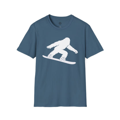 Ventana Shreddy Yeti Snowboard Unisex - U.S. Cotton T-Shirt