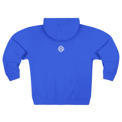 Sea Otter Lotería Unisex - Zip Cotton Blend Fleece Hoodie (La Nutria)