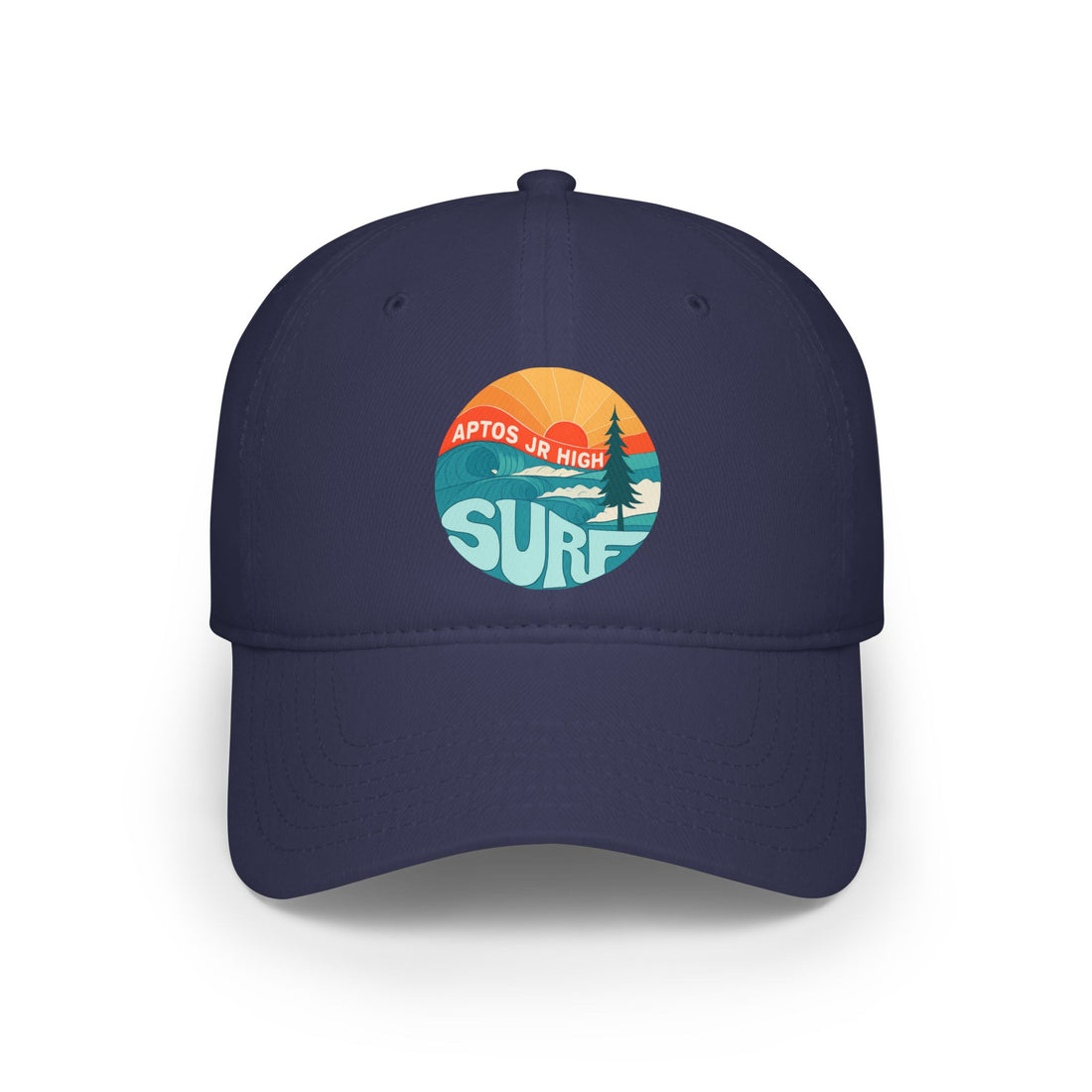 Aptos Junior High Surf Team Sunset - 100% Cotton Baseball Cap