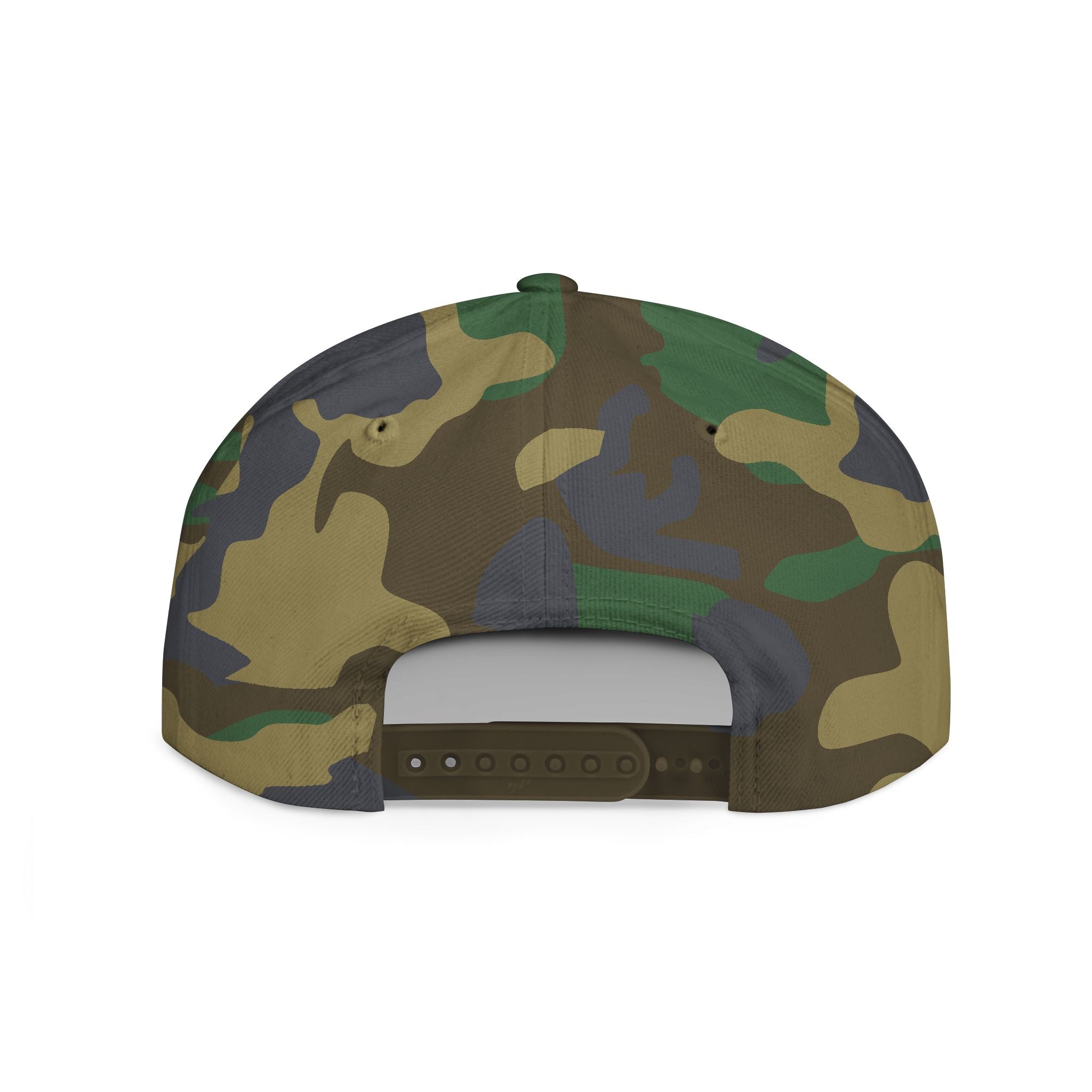 Ventana Three Board Embroidered Flat Bill Snapback Hat