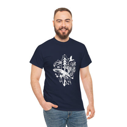 Ventana Monterey Bay by Thiago Bianchini - U.S. Cotton T-Shirt