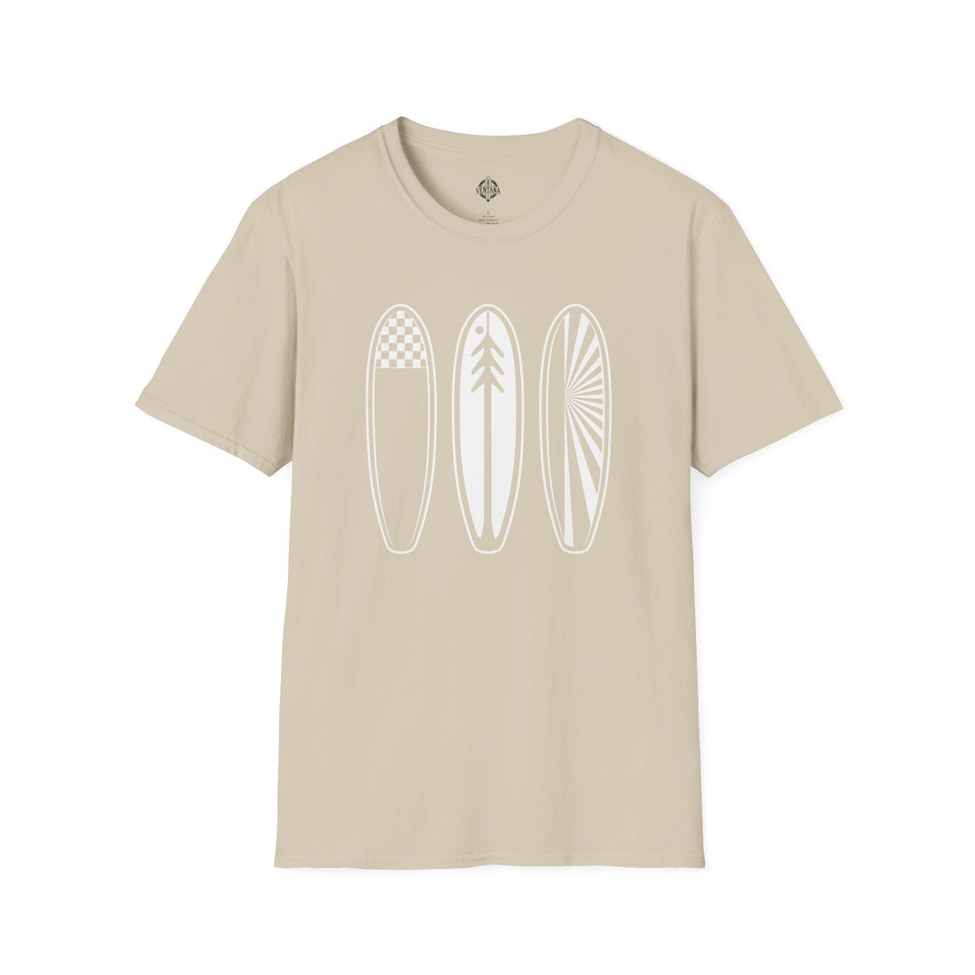 Ventana Three Board Unisex - Soft Style U.S. Cotton T-Shirt