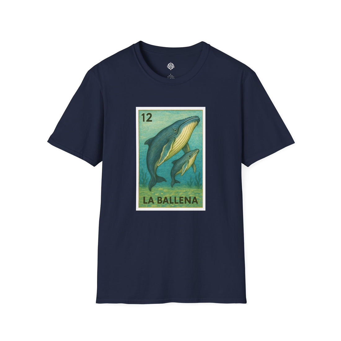 La Ballena Lotería Unisex - Soft Style U.S. Cotton T-Shirt