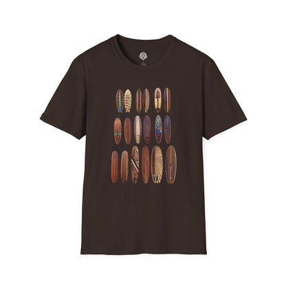 Ventana Wooden Surfboards Unisex - Soft Style U.S. Cotton T-Shirt