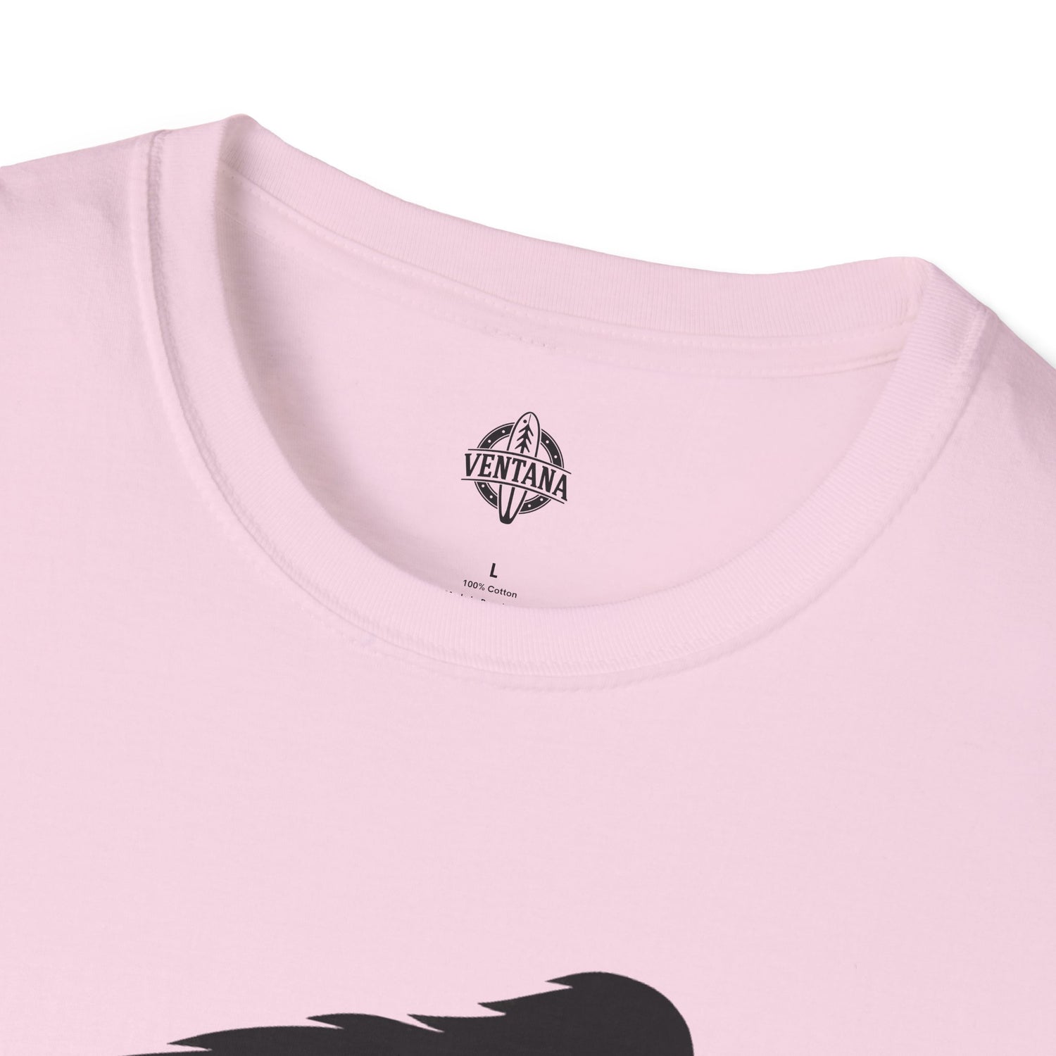 Ventana Shreddy Yeti Snowboard Unisex - U.S. Cotton T-Shirt