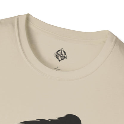 Ventana Shreddy Yeti Snowboard Unisex - U.S. Cotton T-Shirt