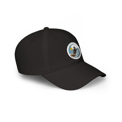 Surf with Otter 841 by Thiago Bianchini - 100% Cotton Baseball Cap