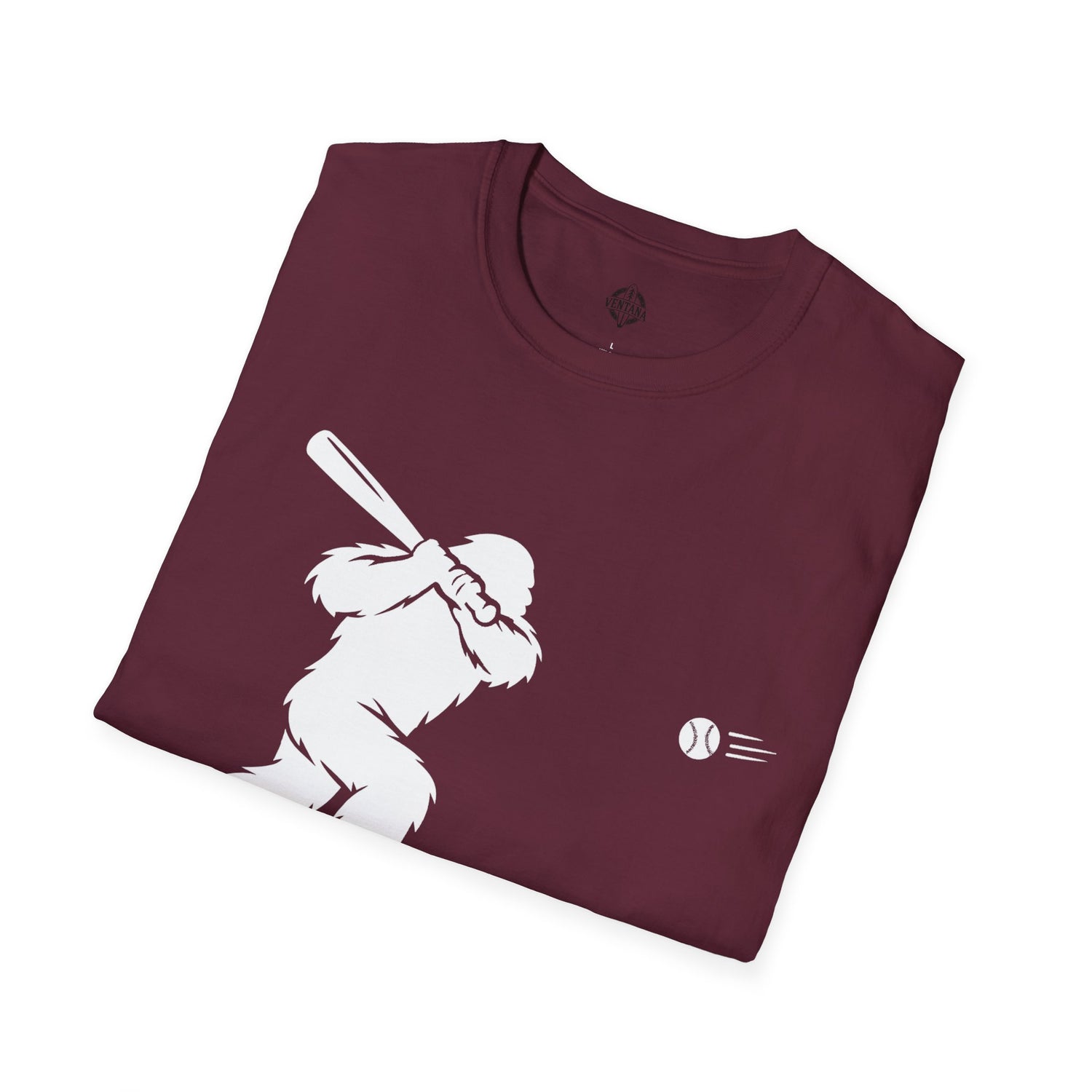 Ventana Sluggersquatch Unisex - U.S. Cotton T-Shirt