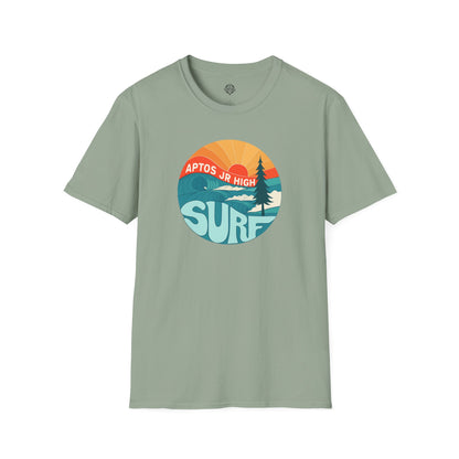 Aptos Junior High Surf Team Sunset Unisex - U.S. Cotton T-Shirt