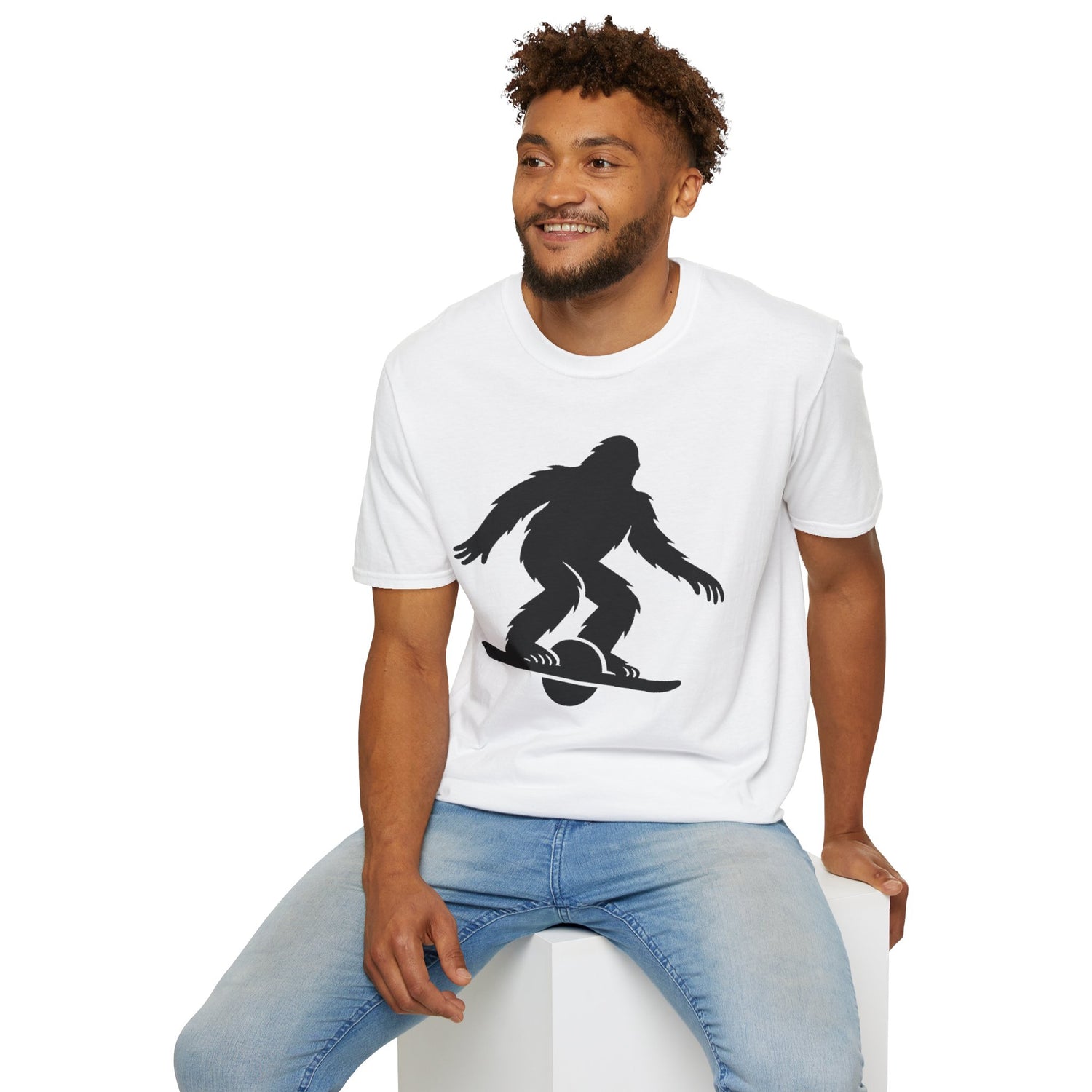 Ventana Wheelsquatch Unisex - U.S. Cotton T-Shirt