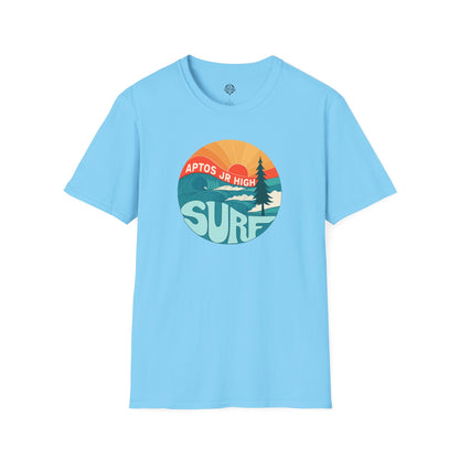 Aptos Junior High Surf Team Sunset Unisex - U.S. Cotton T-Shirt