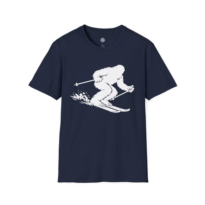 Ventana Shreddy Yeti Ski Unisex - U.S. Cotton T-Shirt