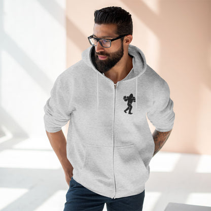 Ventana Snapsquatch Unisex - Zip Cotton Blend Fleece Hoodie
